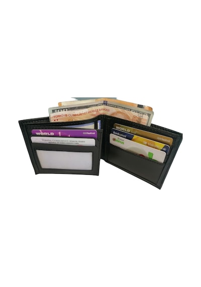 Barse Collection Erkek Siyah Ruğsatlık Cüzdan