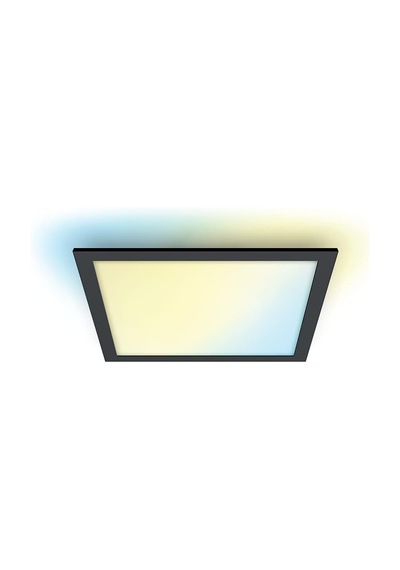 Siyah Akıllı Sıva Üstü Rgb Kare Panel Tavan Armatürü 36w