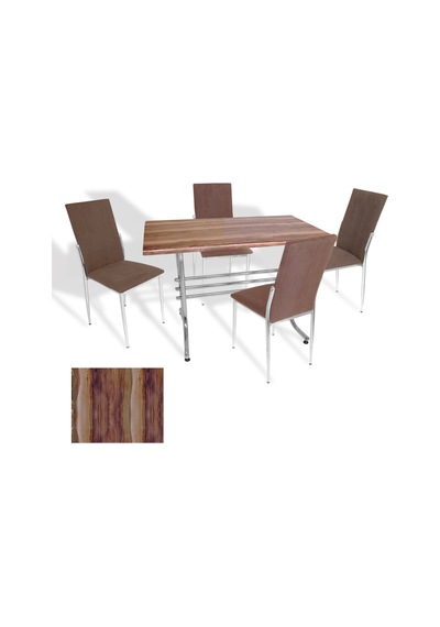 Japon - Gözde Masa Takımı - 70x120 Werzalit, Wermodin Ve Allzalit Tabla - Indiana Wood - Taytüyü Kahve Çok Renkli Japon - Gözde Masa Takımı - 70x120 Werzalit, Wermodin Ve Allzalit Tabla - Indiana Wood - Taytüyü Kahve Çok Renkli