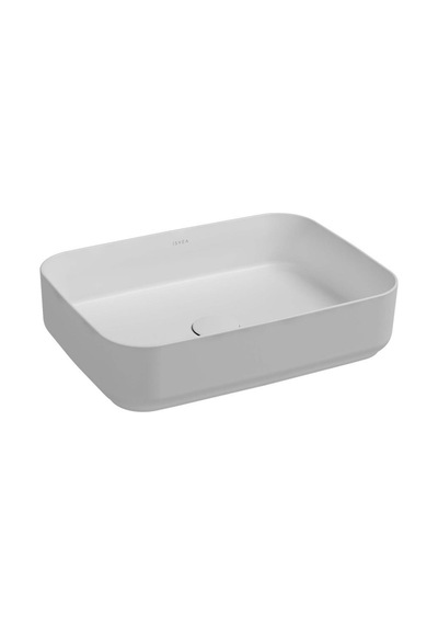 Isvea Infinity Tezgah Üzeri Lavabo 50CM Mat Beyaz