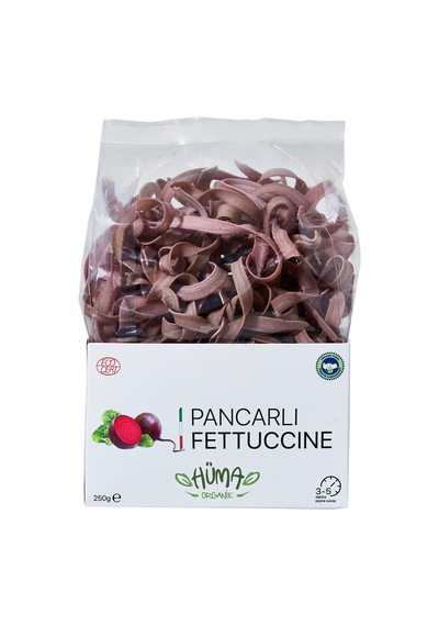 5 Adet Hüma Organik Pancarlı Fettuccine 250g