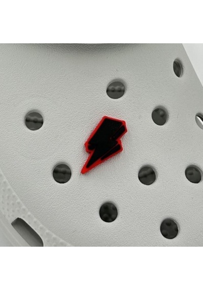 Crocs Terlik Süsü Ve Aksesuarı , Çanta Süsü Renkli Jibbitz 3d Kabartmalı Şimşek 02 Görselli Figür Aksesuarı Siyah-kırmızı Crocs Terlik Süsü Ve Aksesuarı , Çanta Süsü Renkli Jibbitz 3d Kabartmalı Şimşek 02 Görselli Figür Aksesuarı Siyah-kırmızı