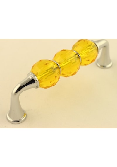 Gürçayhırdavat Gürçay Kristal Taşlı Kulp 96Mm Sari