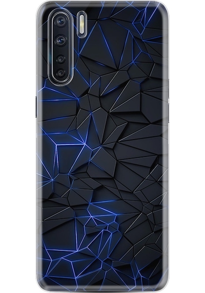 Oppo A31 Kılıf Silikon Desenli Karmaşık 1874
