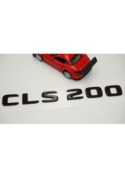CLS 200 Bagaj Parlak Siyah ABS 3M 3D Yazı Logo