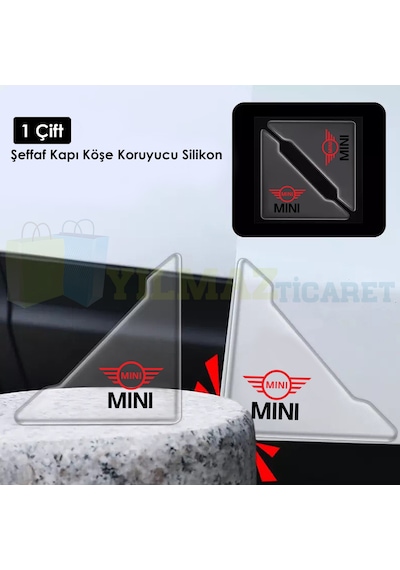 Mini Cooper Logo Kapı Kenar Köşe Koruyucu Çarpma Çizilme Önleyici