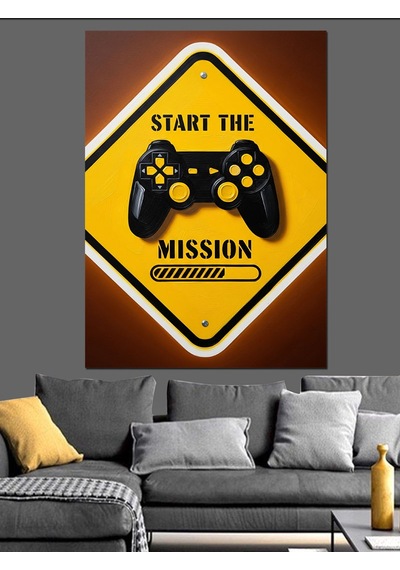 Ahşap Tablo Joystick Oyun Konsolu Hayvan Tabloları