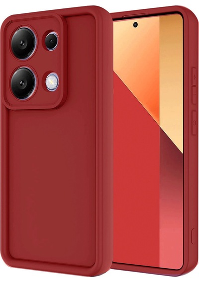 Note 13 Pro 4g Kılıf Viera Silikon - Kırmızı