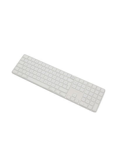 Apple Magic Keyboard 3 A2520 Numerik Türkçe Q Klavye Koruyucu Iso Ters L Enter Uyumlu Ultra İnce Clear Silikon Kaplama Toz Ve Sıvı Koruma Transparent Keyboard Cover Şeffaf 56657621