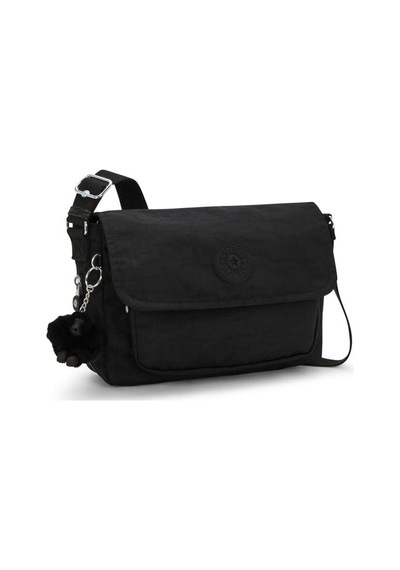 Kipling Dalma Orta Boy Omuz Çantası Siyah