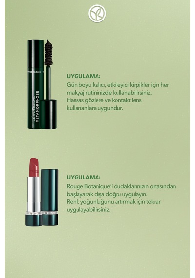 Yves Rocher Bloominbag Çiçekli Çanta Ruj Ve Maskara Seti-ruj -nude Kiraz Çiçeği 3.5 Gr & Maskara 7.8ml