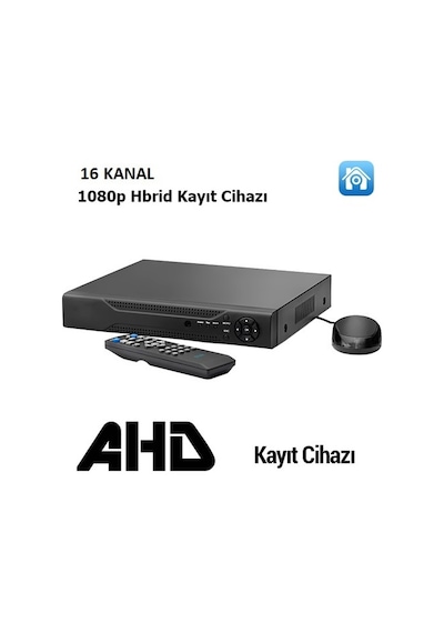 16 Kanal Xmeye Ahd 1080P 2Mp Destekli Ahd Kayıt Cihazı