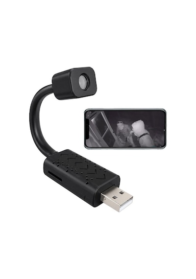 Hello Hl-37822 Kablosuz Mini Wi-fi Akıllı Güvenlik Kamerası Taşınabilir Usb Girişli