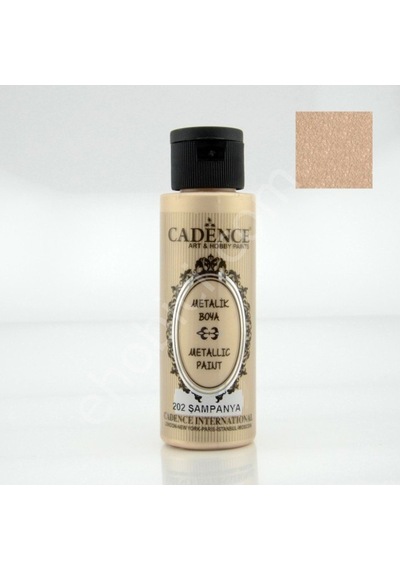 Cadence Metalik Boya - 202 Şampanya 70Ml