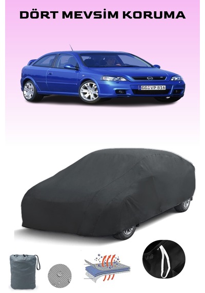 Siyah, Opel Astra Opc 2000 - 2004, Araba Brandası, Oto Örtüsü, Araba Çadırı Siyah