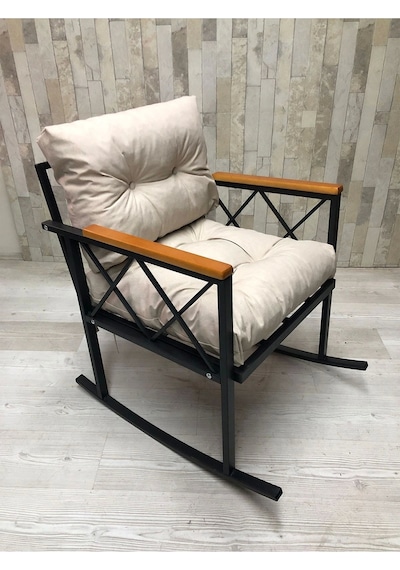 Sallanan Sandalye Tv Koltuğu Kafe-balkon-mutfak-berjer Sallanır Tekli Koltuk Miami Krem Sallanan Sandalye Tv Koltuğu Kafe-balkon-mutfak-berjer Sallanır Tekli Koltuk Miami Krem
