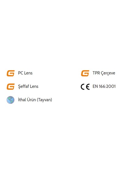 Aran Safety Mıld Gözlük (5 Adet)