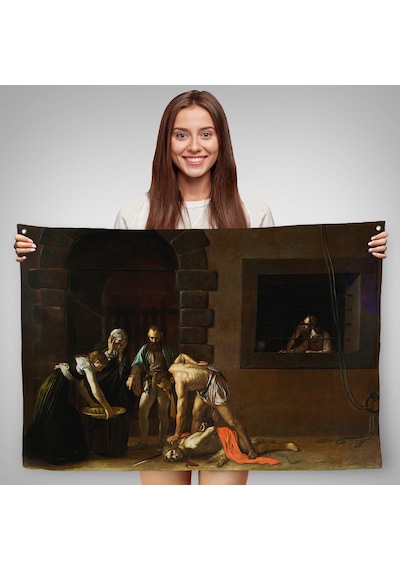 Vaftizci Yahya'nın Kesilmesi Duvar Örtüsü-caravaggio-the Beheading Of St John The Baptist-7139