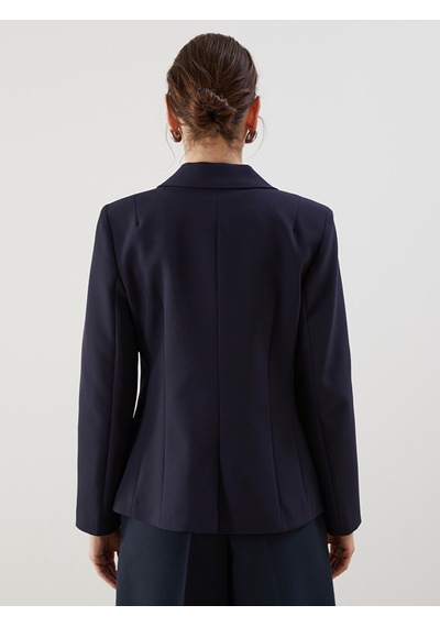 Lcwaıkıkı Classic Lacivert Regular Fit Kadın Blazer Ceket
