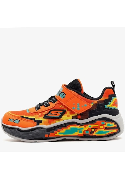 Skechers Megacraft 4k Mega Scene 402162n-orbk Ortopedik Çocuk Spor Ayakkabı Turuncu