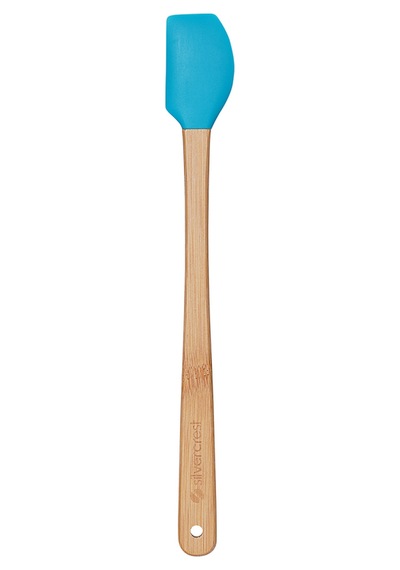 5li Takım Yanmaz Yapışmaz Mutfak Pasta Slikon Yumurta Fırçası Kaşık Bıçak Spatula Seti Plastik Mavi Diğer