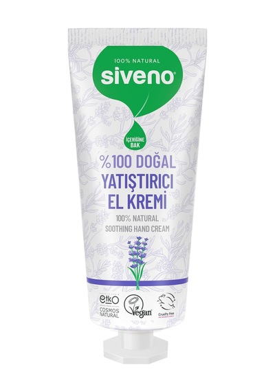 %100 Doğal El Ve Vücut Kremi Lavanta Cilt Yatıştırıcı Onarıcı Yoğun Nemlendirici Vegan 30 Ml