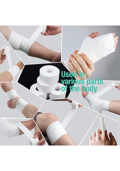 Kinetape Rijit Fiksasyon Yapışkanlı Sporcu Bandajı 3.8cm X 10 m