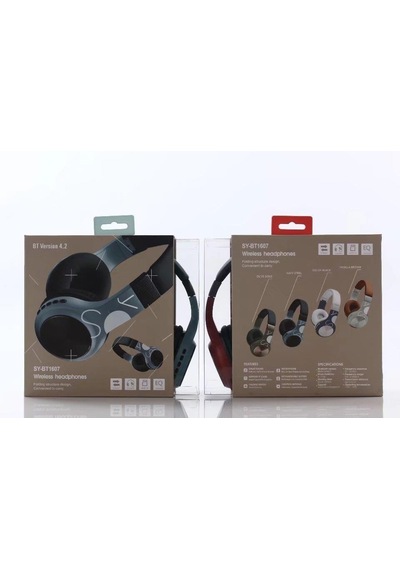 SY BT-1607 TWS Bluetooth 4.2 Kulaküstü Kulaklık