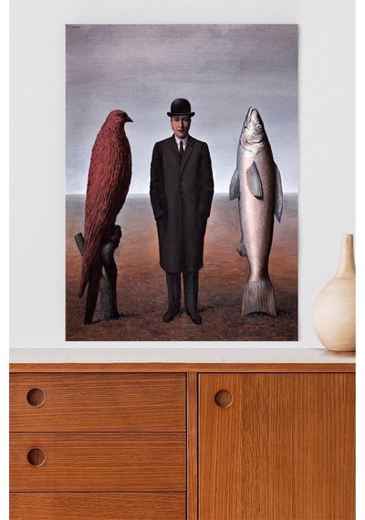 The Presence Of Mind - Rene Magritte Sanatsal Poster