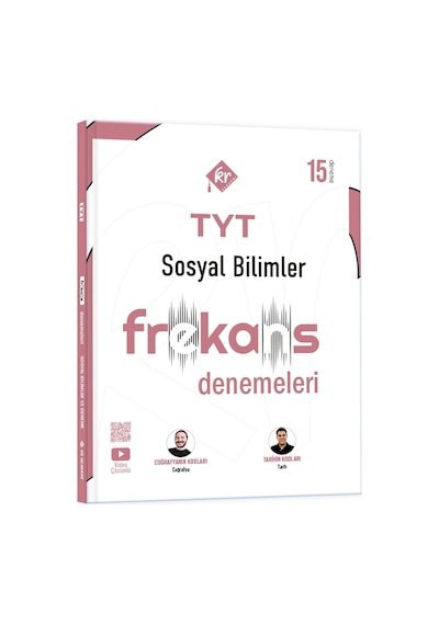TYT Sosyal Bilimler 15'li Frekans Denemeleri KR Akademi Yayınları