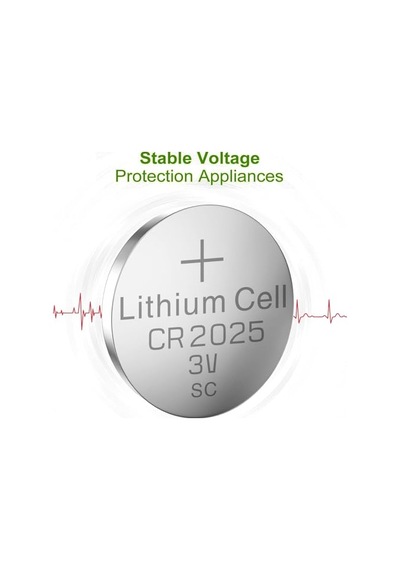 Tr Cr2025 Pil 5'li Paket Lityum Düğme Pil 3v 2025