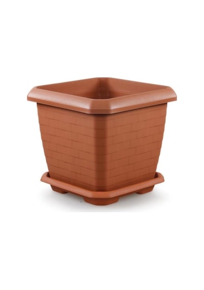 Omnipazar So-hk04 Hisar Kare Tabaklı Saksı 44 Lt No 4 Diğer