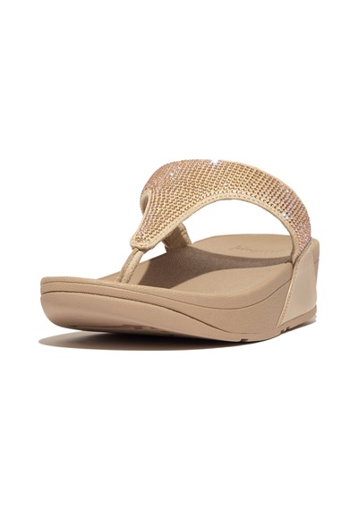 Roncato A94 Latte Beige Terlik Kadın Diğer Ec5-090 /a94 Fitflop Lulu Crystal Toe-post Bej