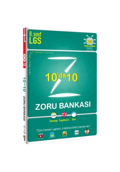 Tonguç 8. Sınıf Lgs Zoru Bankası Tüm Dersler Seti 2022 Yeni