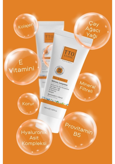 Tto Clinic Güneş Losyonu Spf50 100Ml