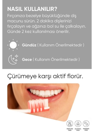 Foramen Whitening Beyazlatıcı Büyük Boy Diş Macunu 125 G