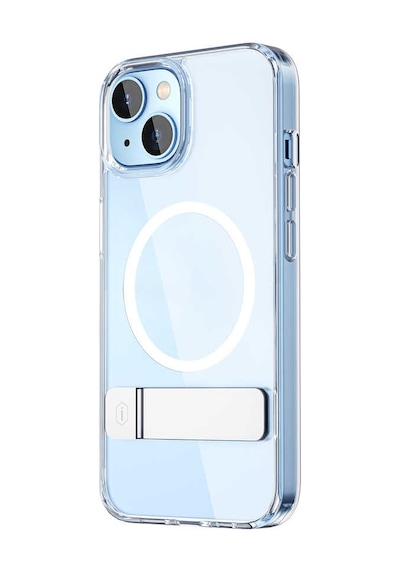 Wiwu Apple Uyumlu iPhone 14 Kılıf Standlı Magsafe Wireless Şarj Özellikli Wiwu Aurora Serisi Kapak ZORE-270345