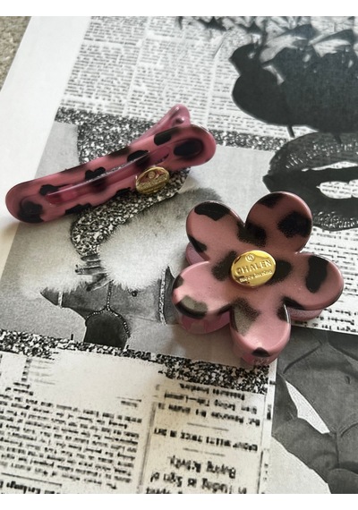 Pembe Leopar Desen 2 Li Toka Pembe