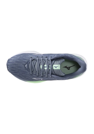 Mizuno Wave Rider 28 Kadın Koşu Ayakkabısı Siyah / Yeşil Çok Renkli