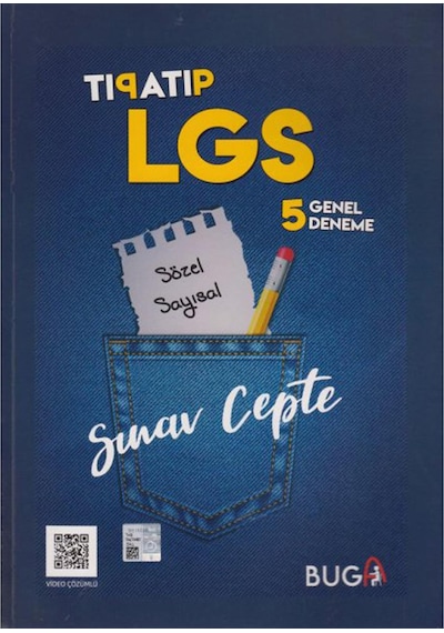 Buga Yayınları 8. Sınıf Lgs Tıpatıp Lgs 5'Li Deneme