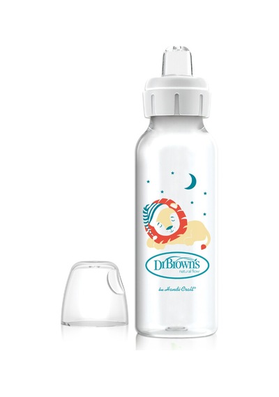 Dr Brown's Dar Ağız PP Sippy Bottle Aslan Biberon 250ml