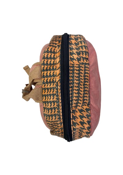 Old Cotton Cargo Kaliteli Vintage Tek Gözlü Disayn Sırt Gezi Çantası Kc Harley Bag 5097 Kırmızı