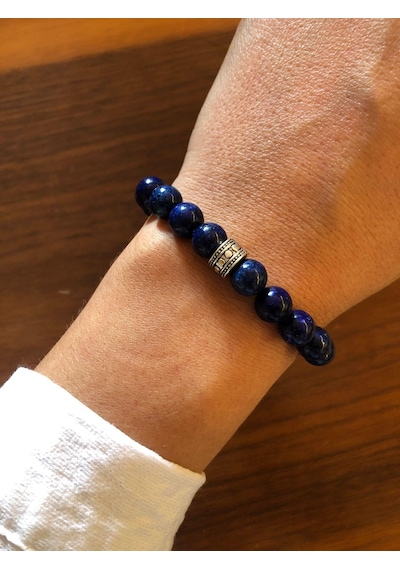Lapis Lazuli Bileklik Bronz