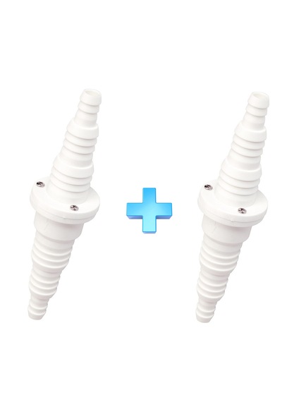 2'li Plastik Çek Valf. 19-22-25mm. Sealux Çek Valf