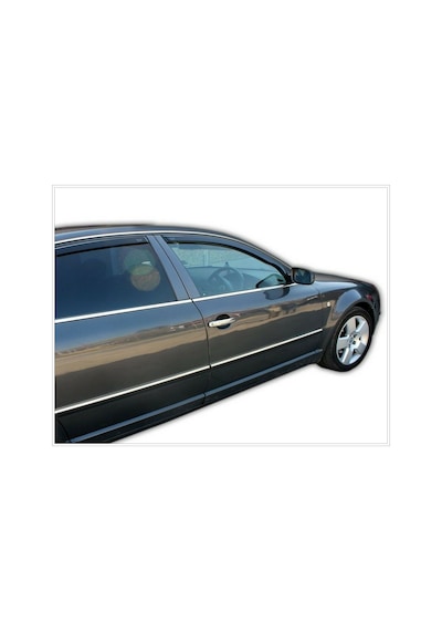 Skoda Superb Paslanmaz Krom Cam Çıta 4 Prç 2001-2008 Arası