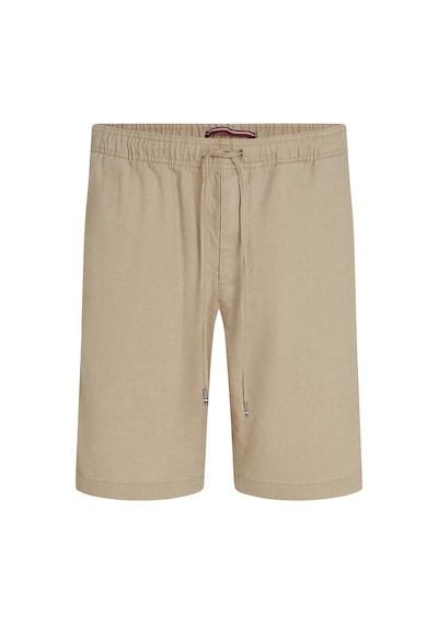 Tommy Hilfiger Harlem Po Lınen Short Erkek Yeşil Şort - Mw0mw37804