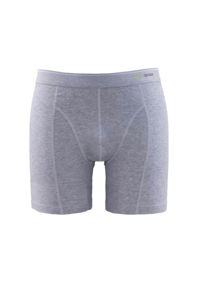 Blackspade Erkek Pamuk Elastan Retro Boxer Tender Cotton 9216 - Gri Melanj