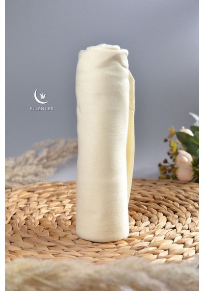 Bilenler Tesettür Penye Şal - 65 X 175 / Ekru Ekru