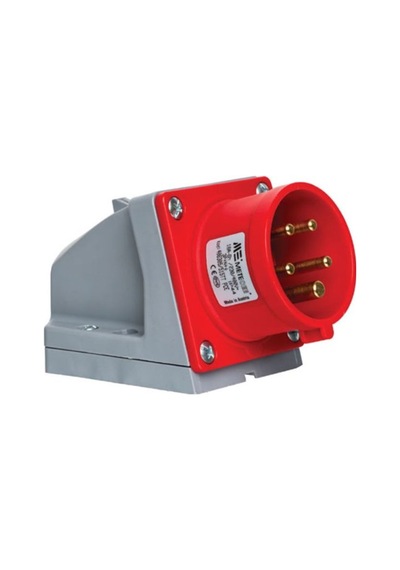Mete Enerji 5x16a. Ip44 Duvar Fısı -egık Gövdelı- - 406305