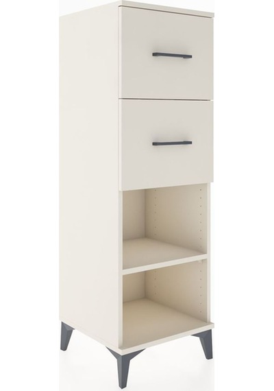 Hyperion Dolap Tek Raflı 2 Çekmeceli 44x44x134 Aytaşı-aytaşı Aytası